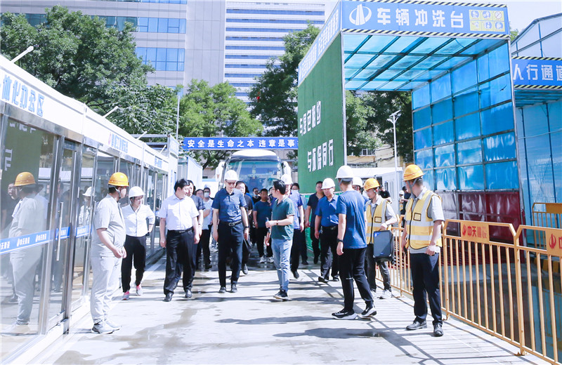 2023年6月8日，河北省生态环境厅主办的省大气污染防治专项督导帮扶动员会在中天北京尖岭城中村改造项目召开。